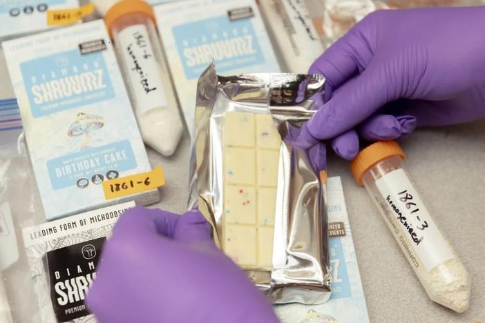 Dr. Roy Gerona contracts with the Drug Enforcement Administration and has been investigating a string of illnesses from mushroom gummies.