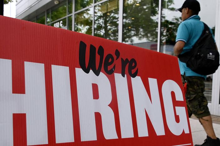 U.S. employers added fewer jobs in the 12 months ending in March than had been reported, according to a preliminary count by the Labor Department. The revised figures suggest employers added 2.1 million jobs during the year, not 2.9 million in the original count. 