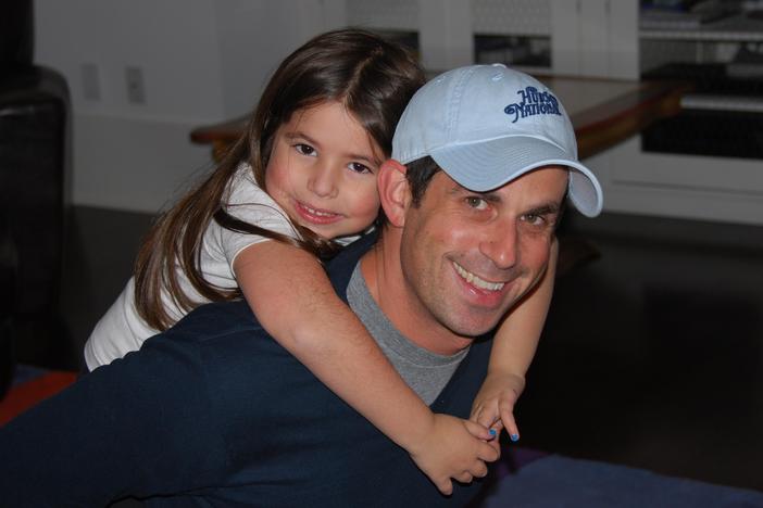 Ian Sandler and his daughter, Riley Sandler.