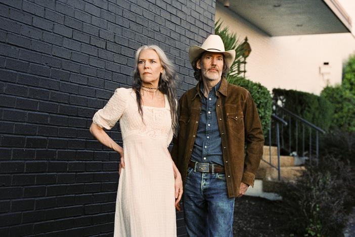 <em>Woodland</em>, the new album by Gillian Welch (left) and David Rawlings, is the latest in a long collaboration between two musicians who have built careers — and an influential legacy — out of the magnetic interplay between their voices and the strength of their musical ideas.