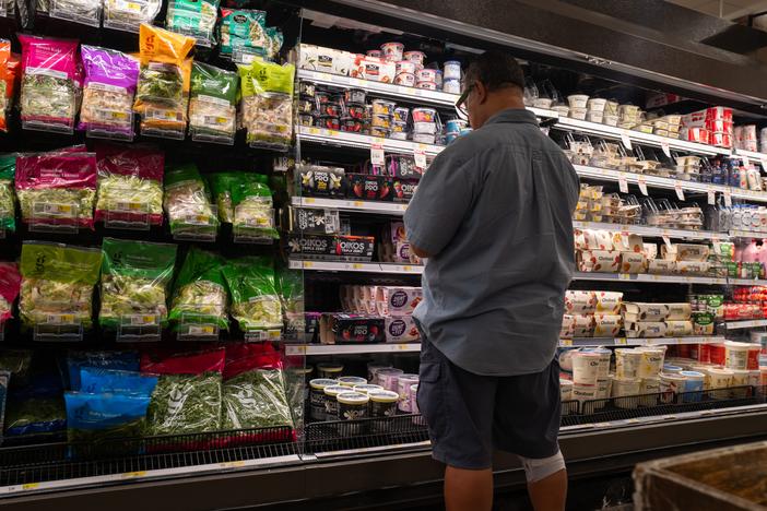 Consumer prices rose 2.5% in August from a year ago, the smallest annual increase since early 2001. Grocery prices have largely leveled off after climbing sharply in the previous two years, but the cumulative increases continue to sting many consumers.