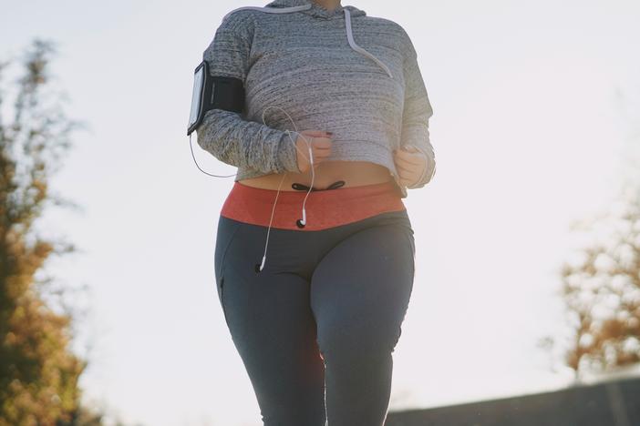 People who exercise regularly have a greater capacity to store fat under the skin, which is better than storing it around organs like the liver and the heart.