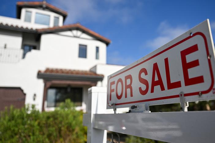 Lower mortgage rates are expected to spur more buyers to enter the housing market. A house for sale in Los Angeles last month is seen here.