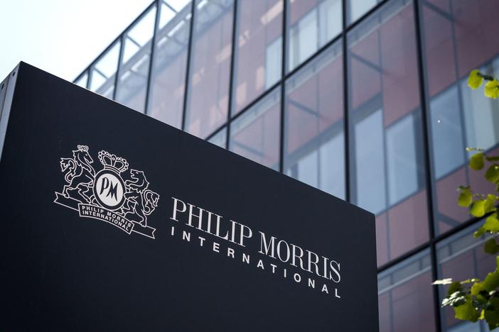 Cigarette and tobacco company Philip Morris International is selling Vectura, a<strong> </strong>British pharmaceutical firm that makes asthma inhalers. An office of the company is seen here in Neuchatel, western Switzerland.