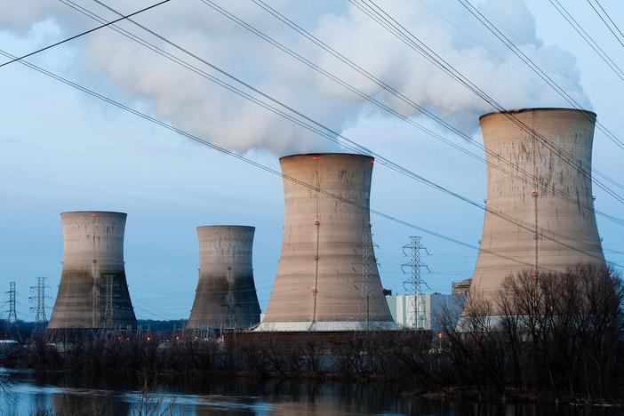 The Three Mile Island nuclear plant is seen in March 2011 in Middletown, Pa.