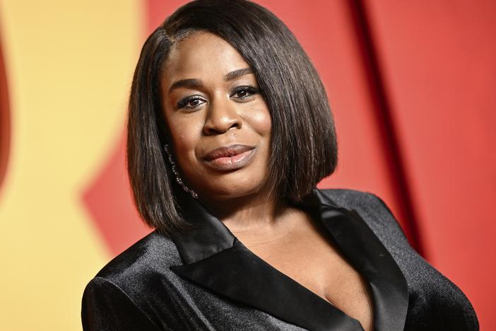 Aduba dedicates her new memoir to her mother, Nonyem Aduba. "My self-talk, the way that I motivate myself into pursuing this business ... is built out of language that my mother had given me," Aduba says.