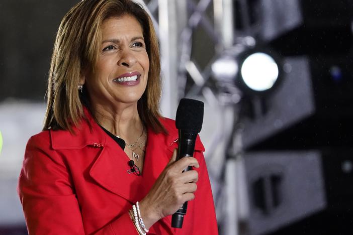 FILE - Hoda Kotb appears on NBC's "Today" show at Rockefeller Plaza on Thursday, May 19, 2022, in New York. (Photo by Charles Sykes/Invision/AP, File)