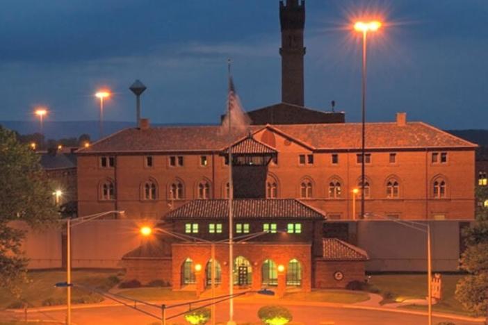  Lewisburg federal penitentiary in central Pennsylvania.