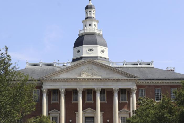 The Maryland State House on May 11, 2023, in Annapolis, MD.