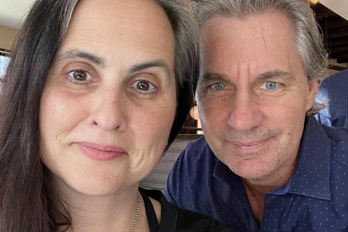 John and Georgia McGinty tried to sue Uber for financial compensation after suffering numerous serious injuries when their Uber crashed into another car in early 2022.