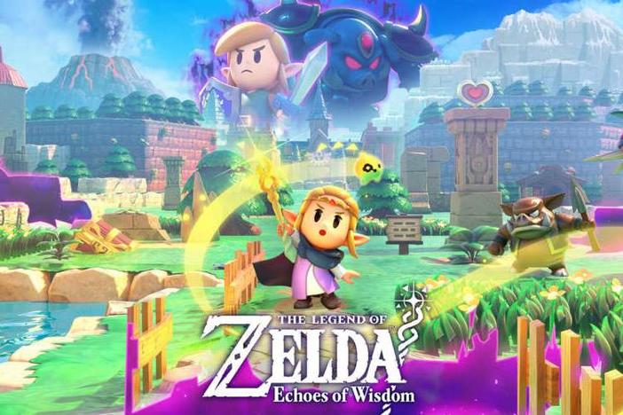 "The Legend of Zelda: Echoes of Wisdom" casts Zelda in the starring role.