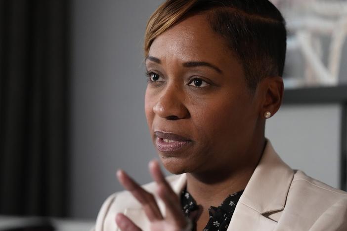 The office of Massachusetts Attorney General Andrea Joy Campbell, pictured here, sued a crypto scam company known as SpireBit and seized its assets. The proceeds have now been handed back to victims of the scheme.