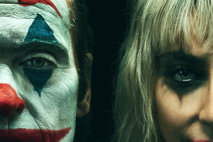 Joaquin Phoenix, left, returns as Arthur Fleck in a half-musical, half-courtroom drama sequel with co-star Lady Gaga.