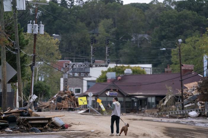Asheville, North Carolina was billed as a "climate haven." Now it's seeing widespread destruction from Hurricane Helene.