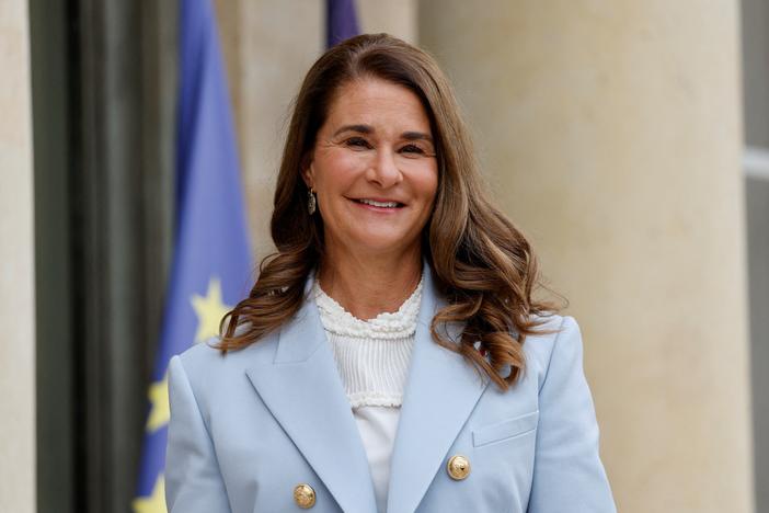 Melinda French Gates, billionaire philanthropist and founder of Pivotal, in Paris in 2021. Since leaving the Bill and Melinda Gates Foundation earlier this year, French Gates has committed $1 billion towards women and girls.