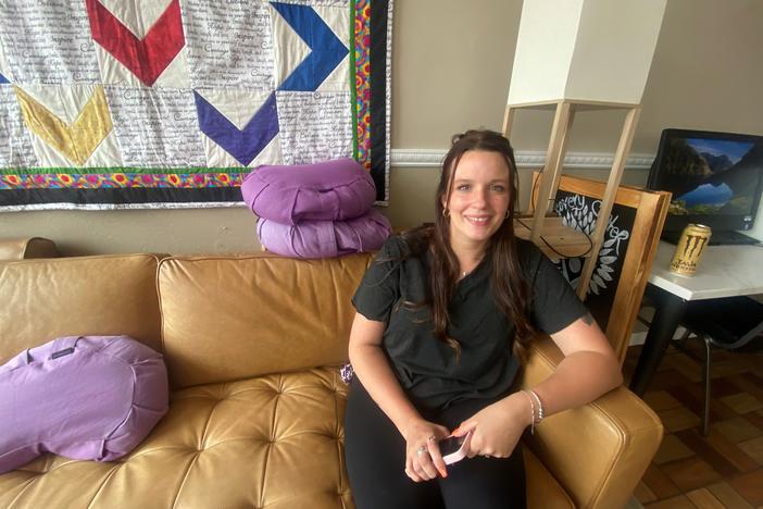 Kellyann Kaiser is a recovering opioid user who says she benefits from the new federal rules on methadone access.
