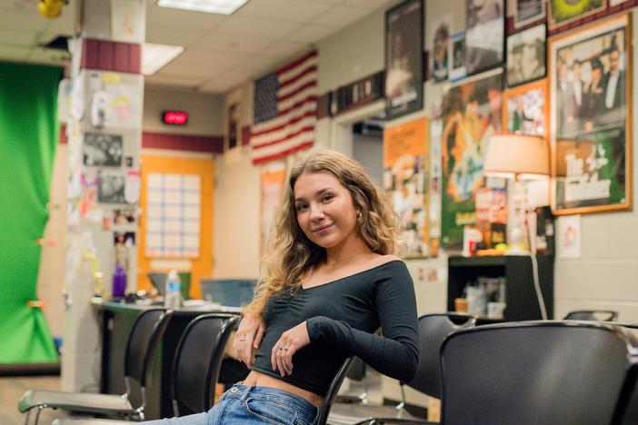 Eden Alonso-Rivera of Grandville, Mich. is the Student Podcast Challenge 2024 high school winner for her podcast "A Relationship Behind Bars" about her father's incarceration.