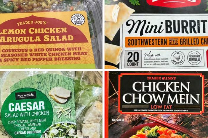 A sampling of some of the hundreds of ready-to-eat products affected by the BrucePac recall, according to the USDA.