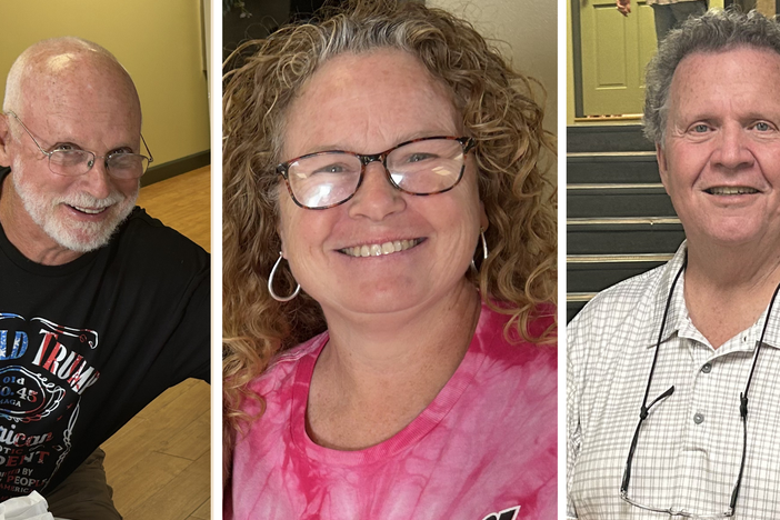 Jeff and Donna Standridge (right and middle) and Keith Lowhorne (right) are all raising their grandchildren. More than 2.5 million children in the U.S. are raised by grandparents, aunts, uncles, and other extended family members — when their parents are unable to care for them.