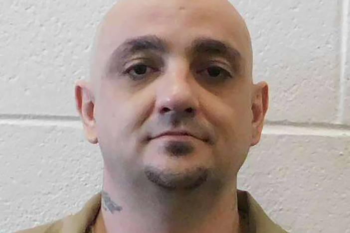 This undated photo from the Alabama Department of Corrections shows Derrick Dearman, who was executed by lethal injection in Alabama on Oct. 17, 2024.
