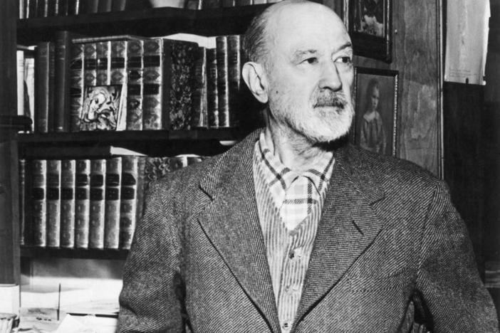 An undated photograph of composer Charles Ives (1874-1954). Pianist Jeremy Denk says "The crusty American composer had no shortage of utopian visions."