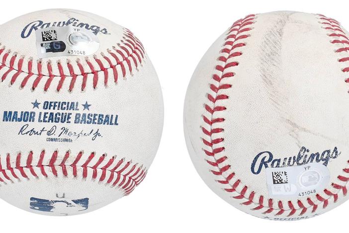 Los Angeles Dodgers superstar Shohei Ohtani's 50th home run baseball is up for auction. Who will get the profits is still in dispute.