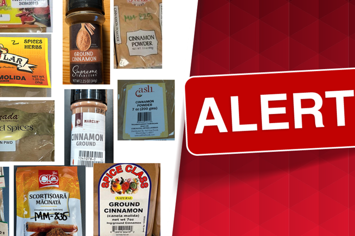 The FDA issued three health alerts about lead in cinnamon in 2024, after dangerous amounts of the harmful element were found in children's applesauce packets last fall.