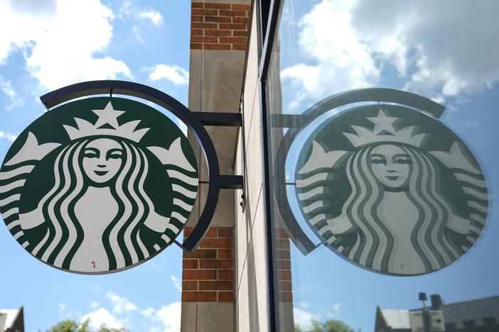 Starbucks has hired a new CEO to turn around sales declines.