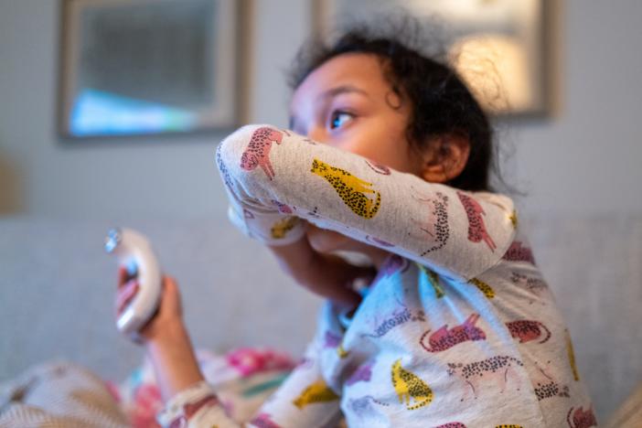 Mycoplasma pneumonia causes upper respiratory symptoms, including a lingering cough. It can also cause red eyes or rashes.