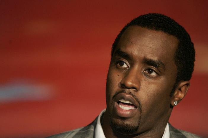 Sean "Diddy" Combs speaks at press conference, 24 October 2007, announcing an alliance with Ciroc Vodka in New York. Sean Combs Enterprises will make branding decisions for Ciroc and will share in future profits from the vodka made by Diageo.