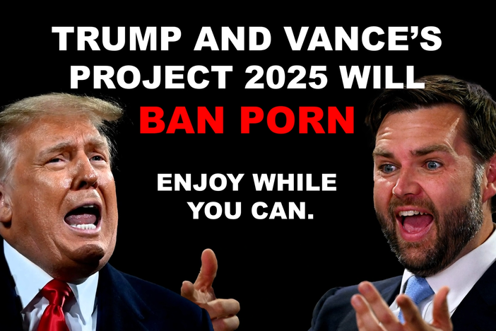 Screenshot of one of the ads funded by FTW PAC. The goal is to convince Trump-leaning voters to stay home rather than vote in the 2024 election.