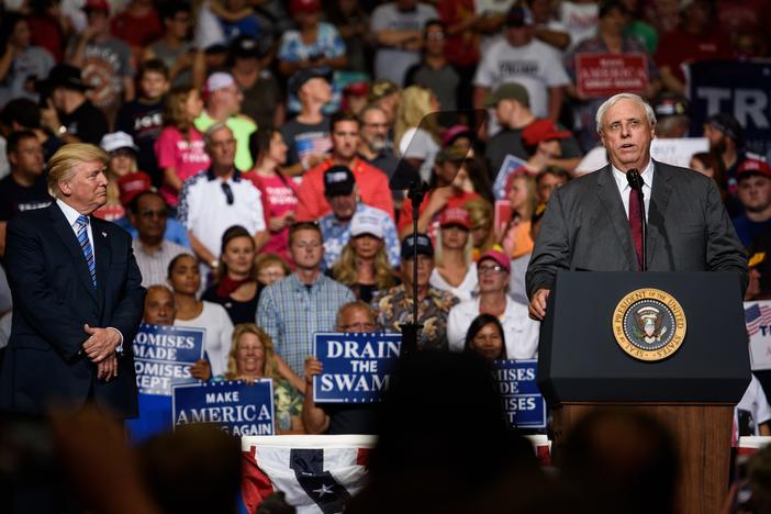 West Virginia Governor Jim Justice in 2017.