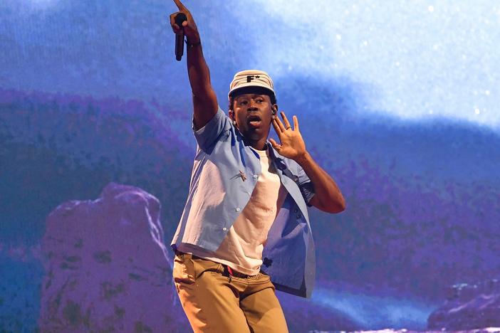 Tyler, The Creator, performing during the Coachella Festival in Indio, Calif., on April 13, announced his eighth album, <em>Chromakopia</em>, just a little more than a week before releasing it on Monday, Oct. 28.