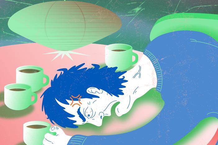 Drinking several cups of coffee throughout the day is not a healthy way to recover from a bad night of sleep, say sleep experts. In fact, it may negatively impact the next night's sleep.