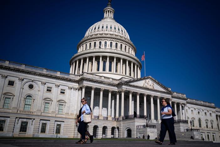 An exterior view of the U.S. Capitol on Sept. 9, in Washington, D.C.