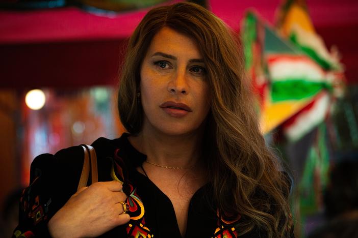 Karla Sofía Gascón plays the title role in Jacques Audiard's film <em>Emilia Pérez</em>