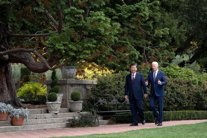 President Biden Chinese President Xi Jinping last met on Nov. 15, 2023 in Woodside, Calif.
