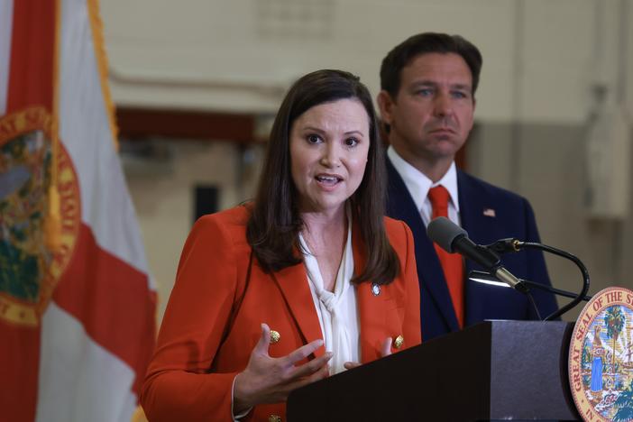 Florida Attorney General Ashley Moody is suing the administrator of the Federal Emergency Management Agency. She's accusing FEMA officials of discriminating against Florida hurricane victims who support President-elect Donald Trump.