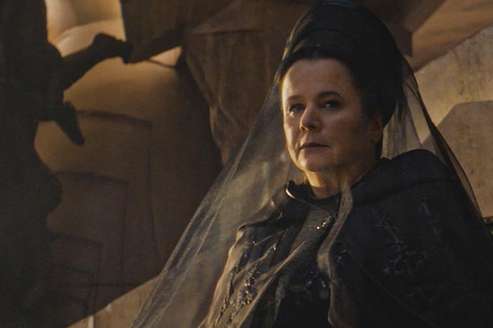 Emily Watson plays the role of Mother Superior Valya Harkonnen in the new HBO prequel series <em>Dune: Prophecy.</em>