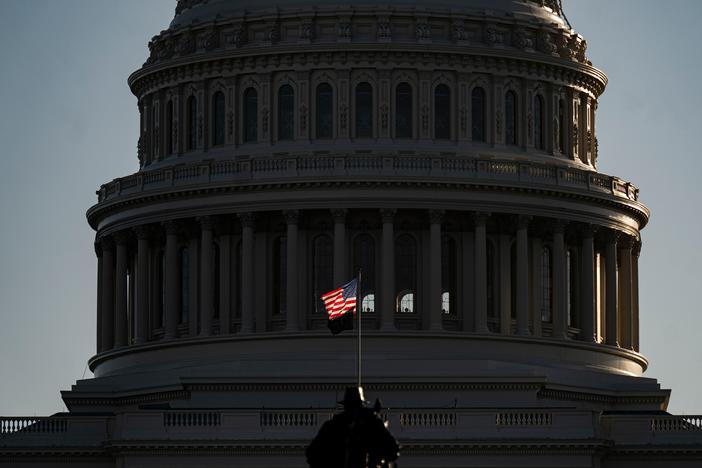 The U.S. Capitol in Washington, D.C., on Nov. 6, the day after Election Day.