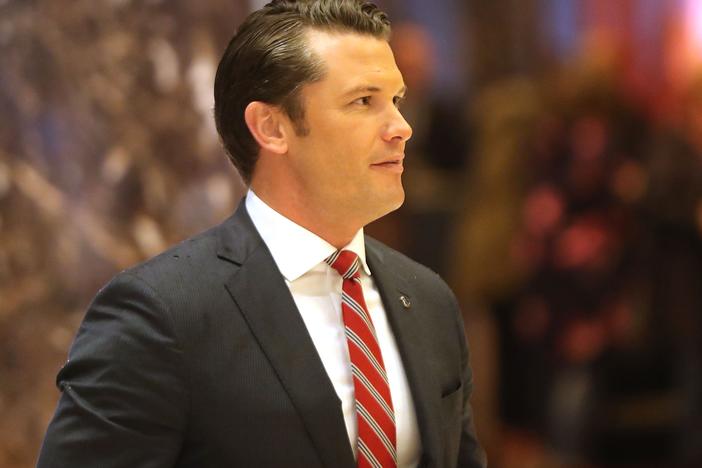 A 2016 file photo of Secretary of Defense nominee Pete Hegseth. Hegseth has served in the National Guard and is now a Fox News host. If confirmed, he would be the least experienced defense secretary in American history.
