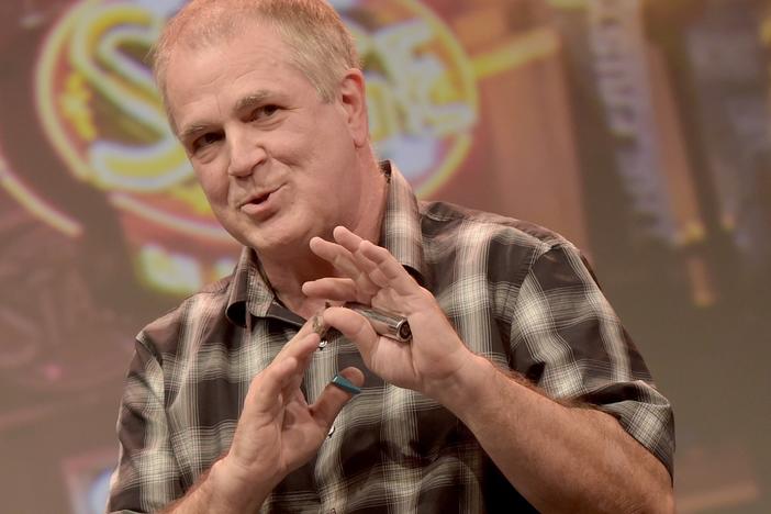 Paul Franklin performs at the National Association of Music Merchants in 2014 in Nashville, Tenn.