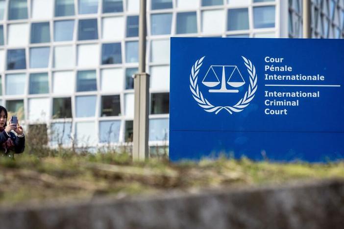 The International Criminal Court building is pictured in The Hague, Netherlands, on Thursday, when arrest warrants were issued for Prime Minister Benjamin Netanyahu and former defense minister Yoav Gallant of Israel, and Hamas leader Muhammad Deif.