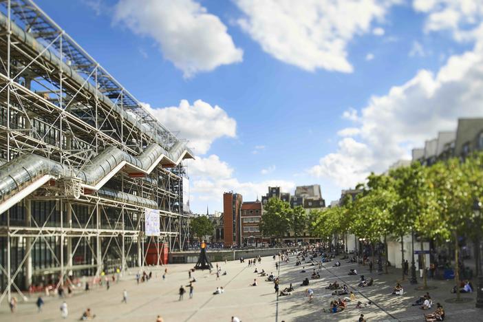 Björk's soundscape, <a href="https://www.ircam.fr/agenda/nature-manifesto/detail"><em>Nature Manifesto</em></a>, is currently playing for visitors who travel on the escalator at Paris' Centre Pompidou.