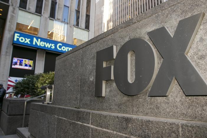 The Fox News studios and headquarters in New York City, March 21, 2023.