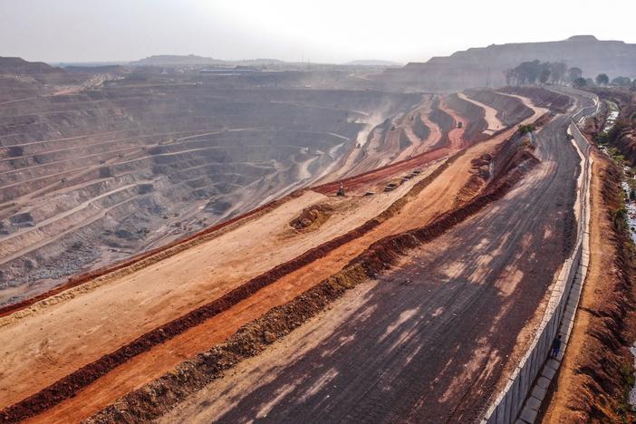 A general view of the Chinese mining company COMMUS (Musonoïe Mining Company Global SAS), downtown Kolwezi.