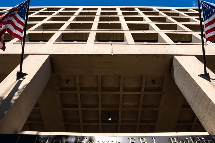 The J. Edgar Hoover building — Federal Bureau of Investigation (FBI) headquarters — is photographed on Oct. 8, 2024.