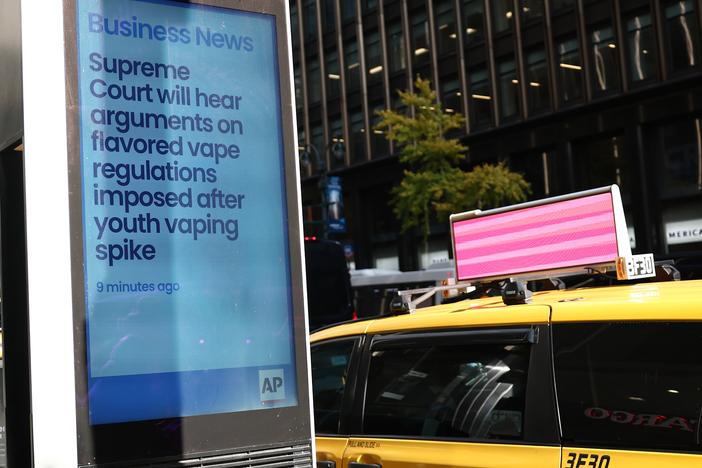 The Supreme Court heard arguments on the FDA's refusal to approve flavored e-cigarettes over public health concerns.