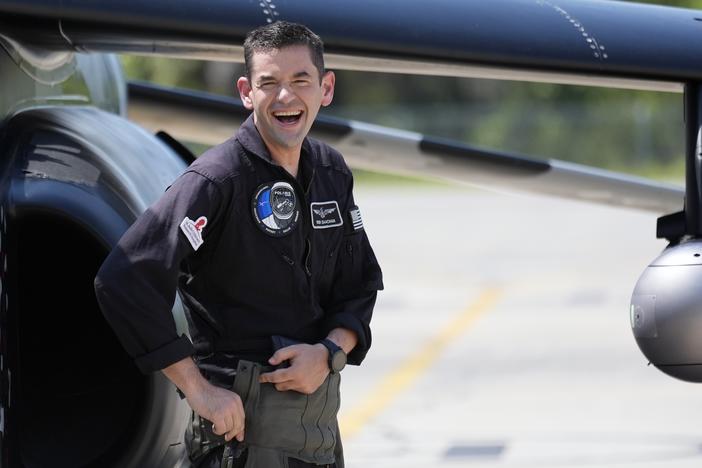 Jared Isaacman at the Kennedy Space Center in Cape Canaveral, Florida, earlier this year. The billionaire astronaut with close ties to SpaceX has been nominated by President-elect Donald Trump to run NASA.