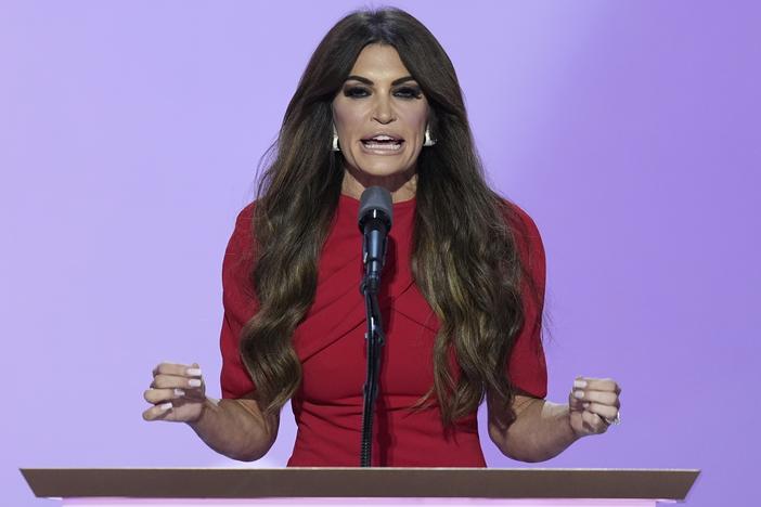 Trump has nominated Kimberly Guilfoyle, pictured speaking at the Republican National Convention in July, to be the U.S. ambassador to Greece.